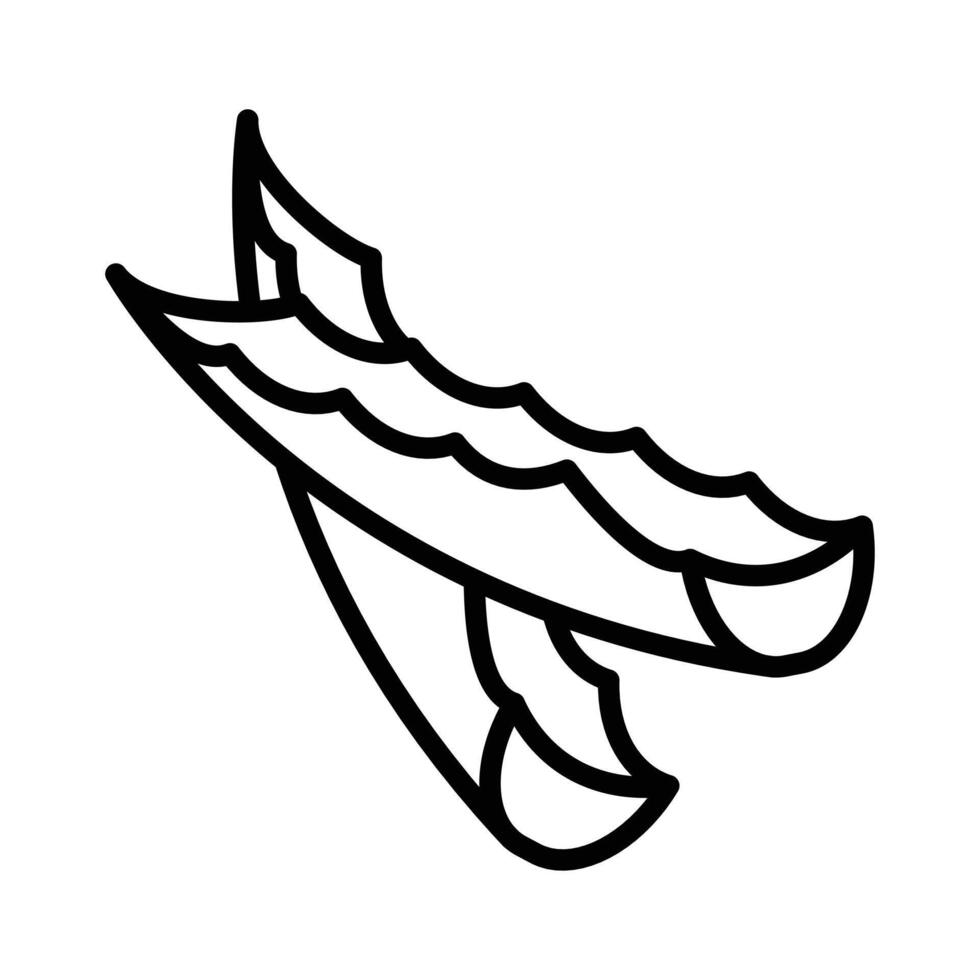 Aloe vera icon vector