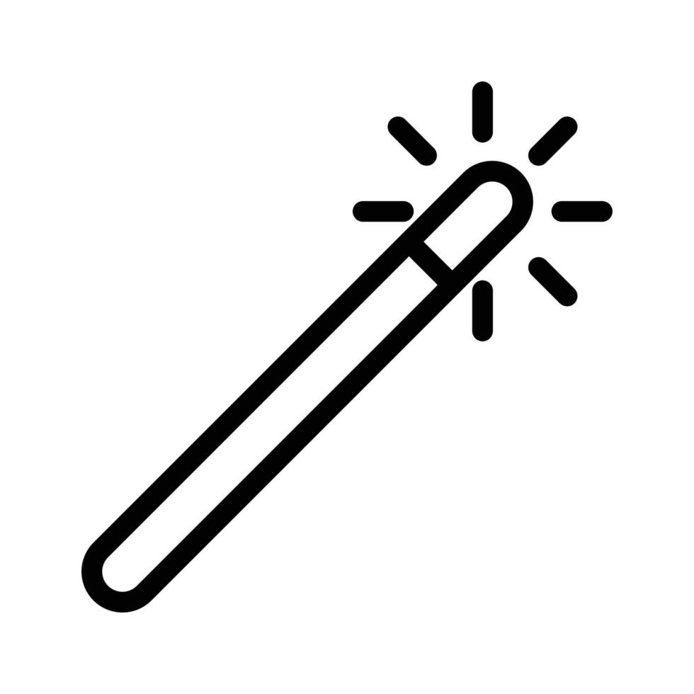 magic wand icon vector