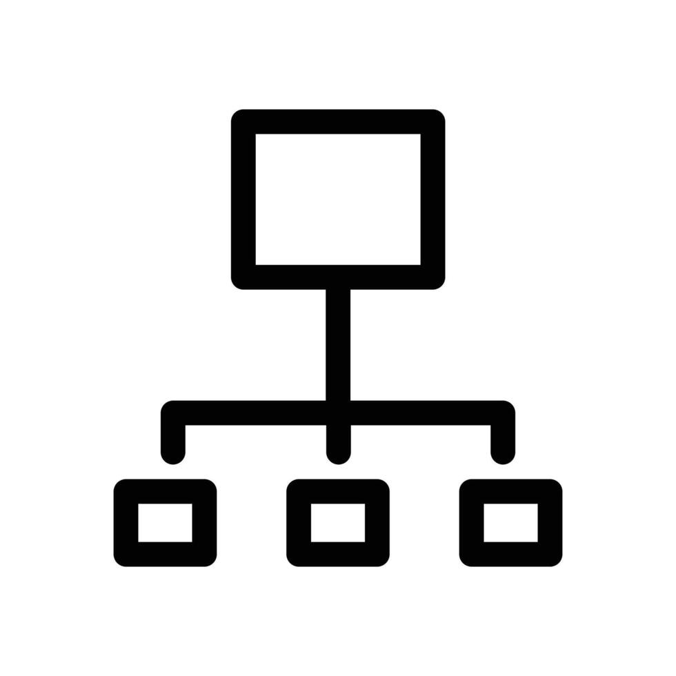 Algorithm icon design in filled and outlined style vector