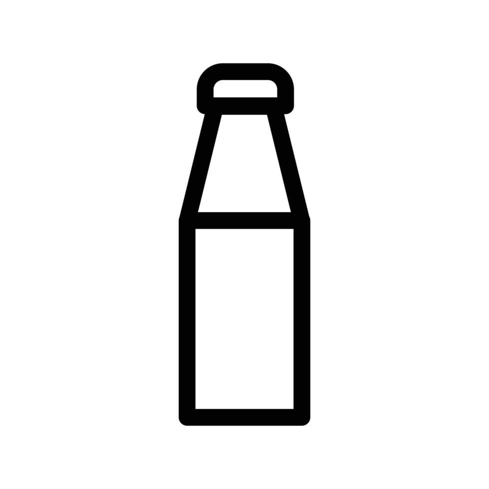 Milk Bottle iconMilk Bottle icon design in filled and outlined style vector