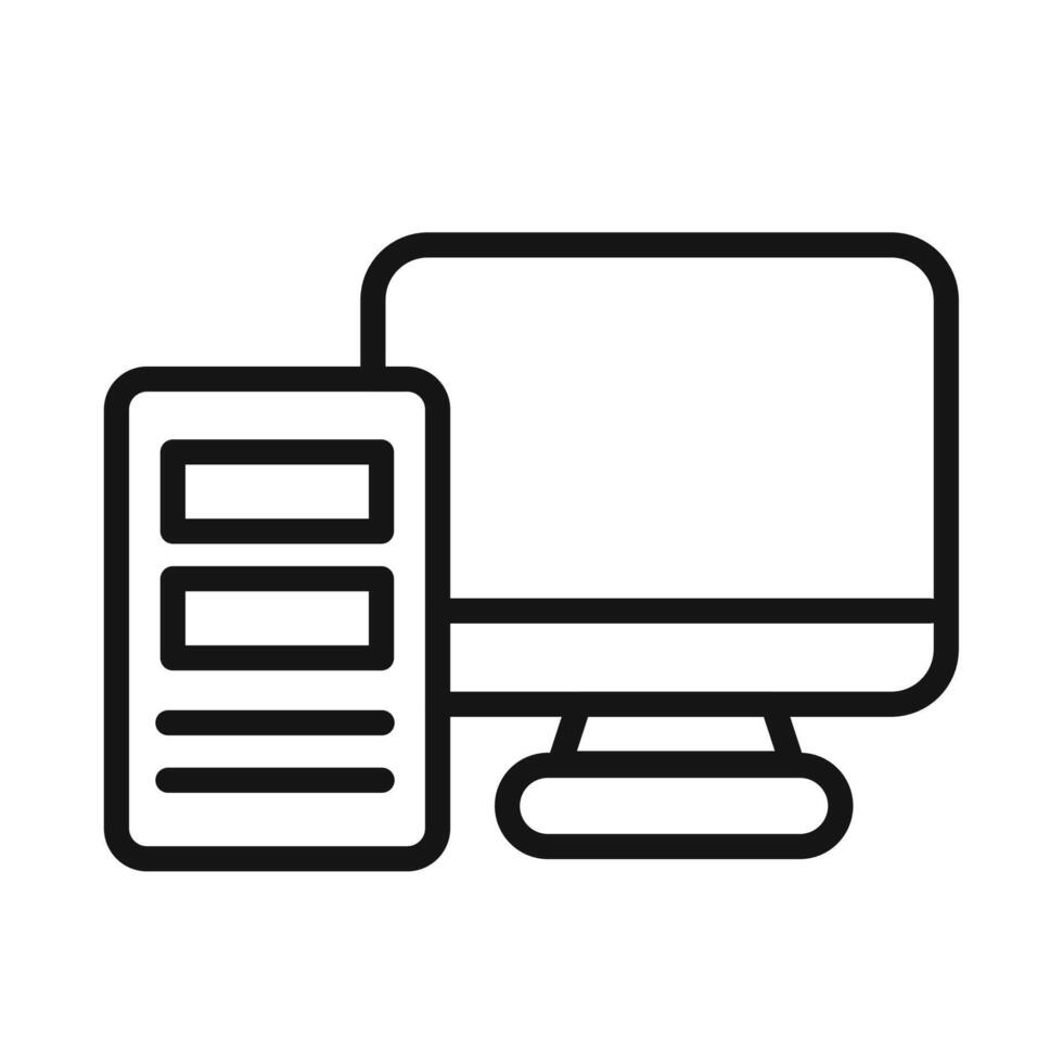 Responsive Design icon vector