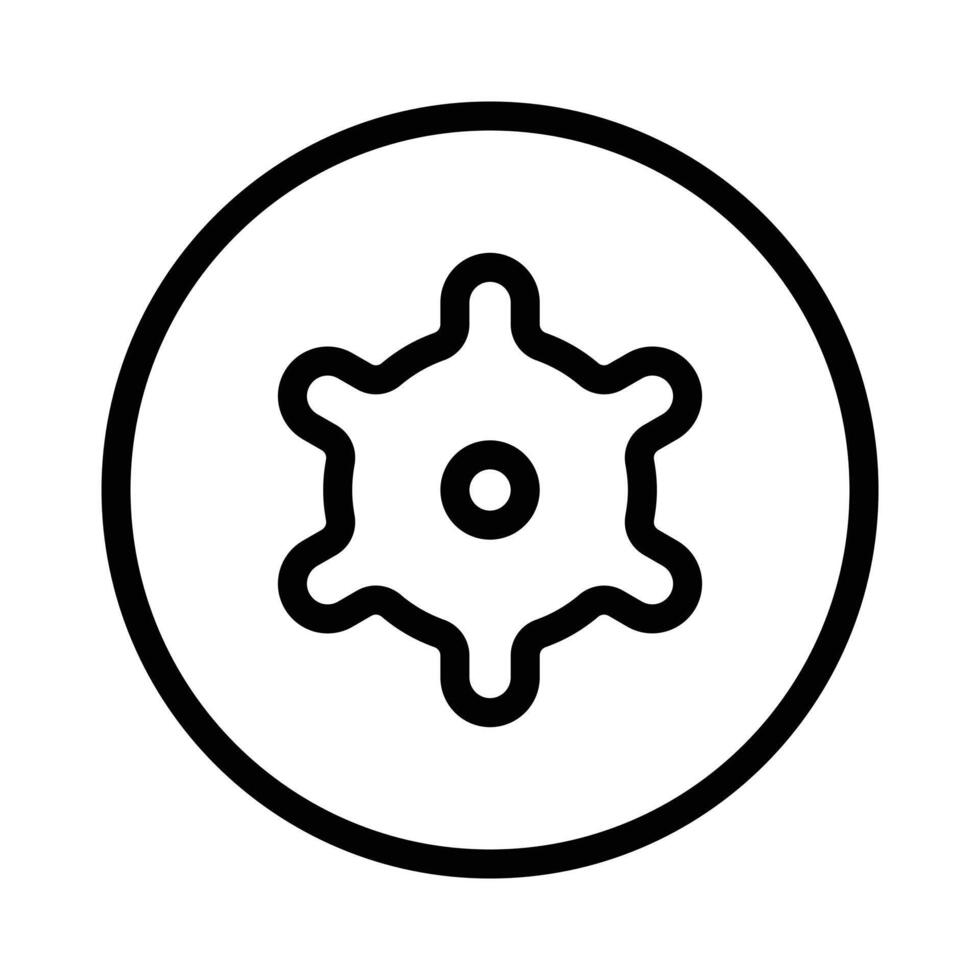 Setup icon design in filled and outlined style vector