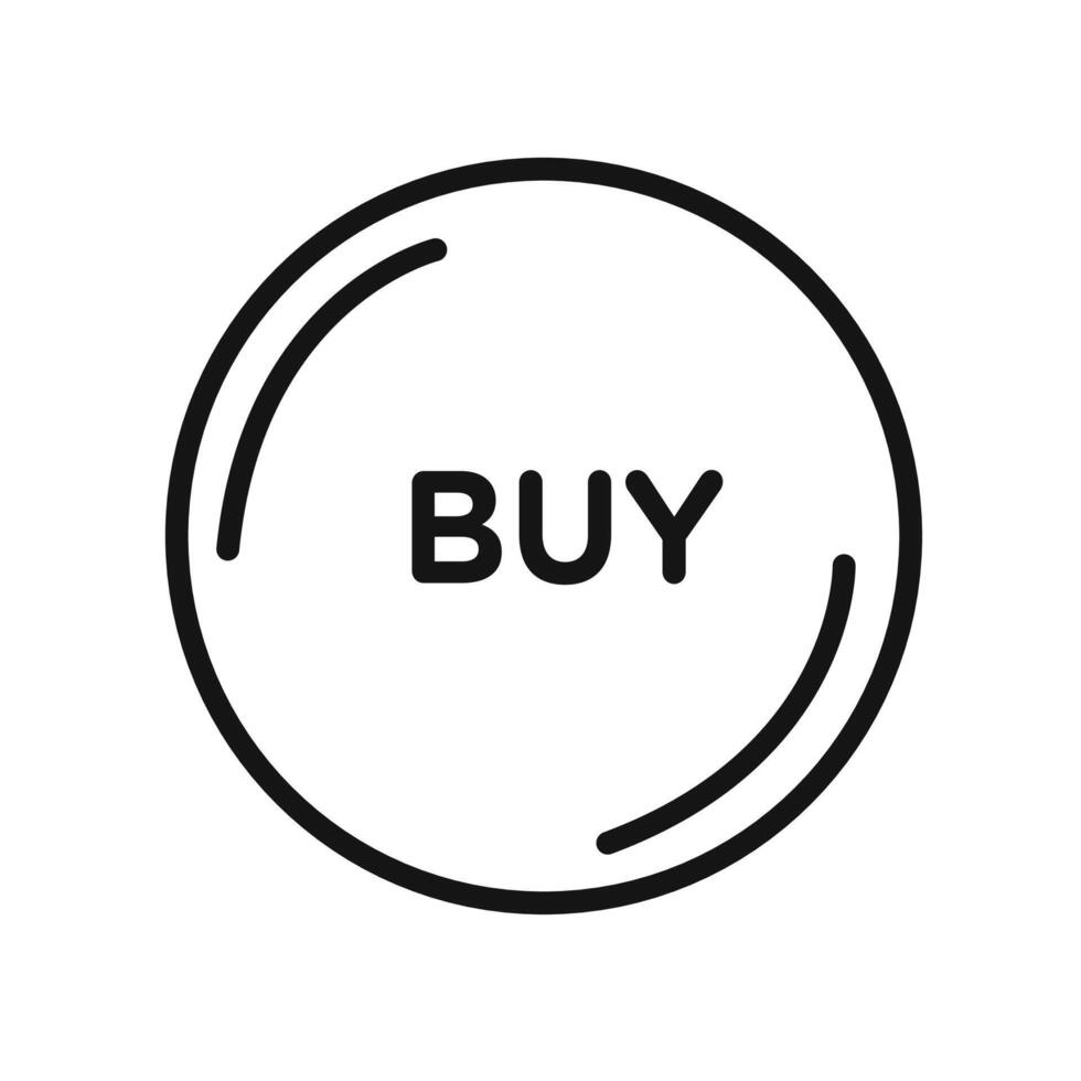 Stock buy icon vector