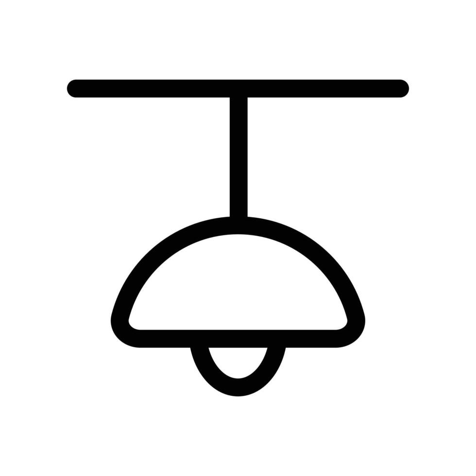 ceiling spotlight icon design in filled and outlined style vector