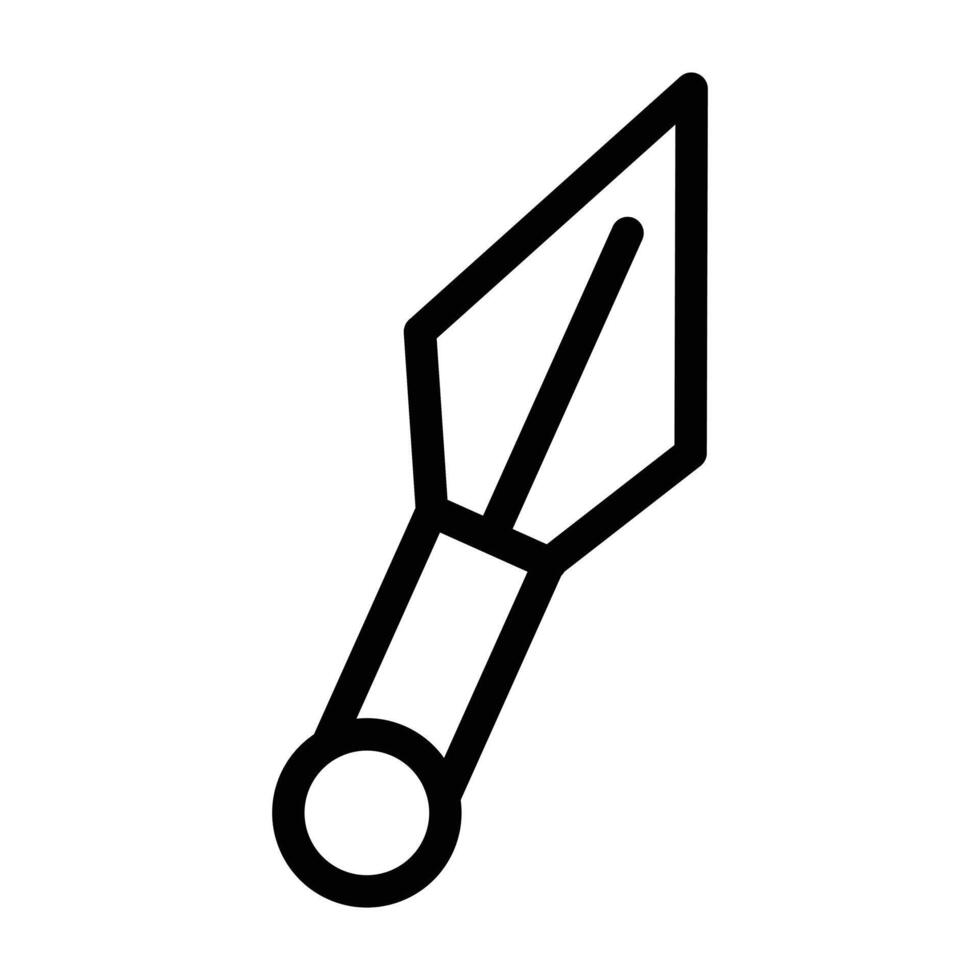 japanese ninja shuriken icon vector