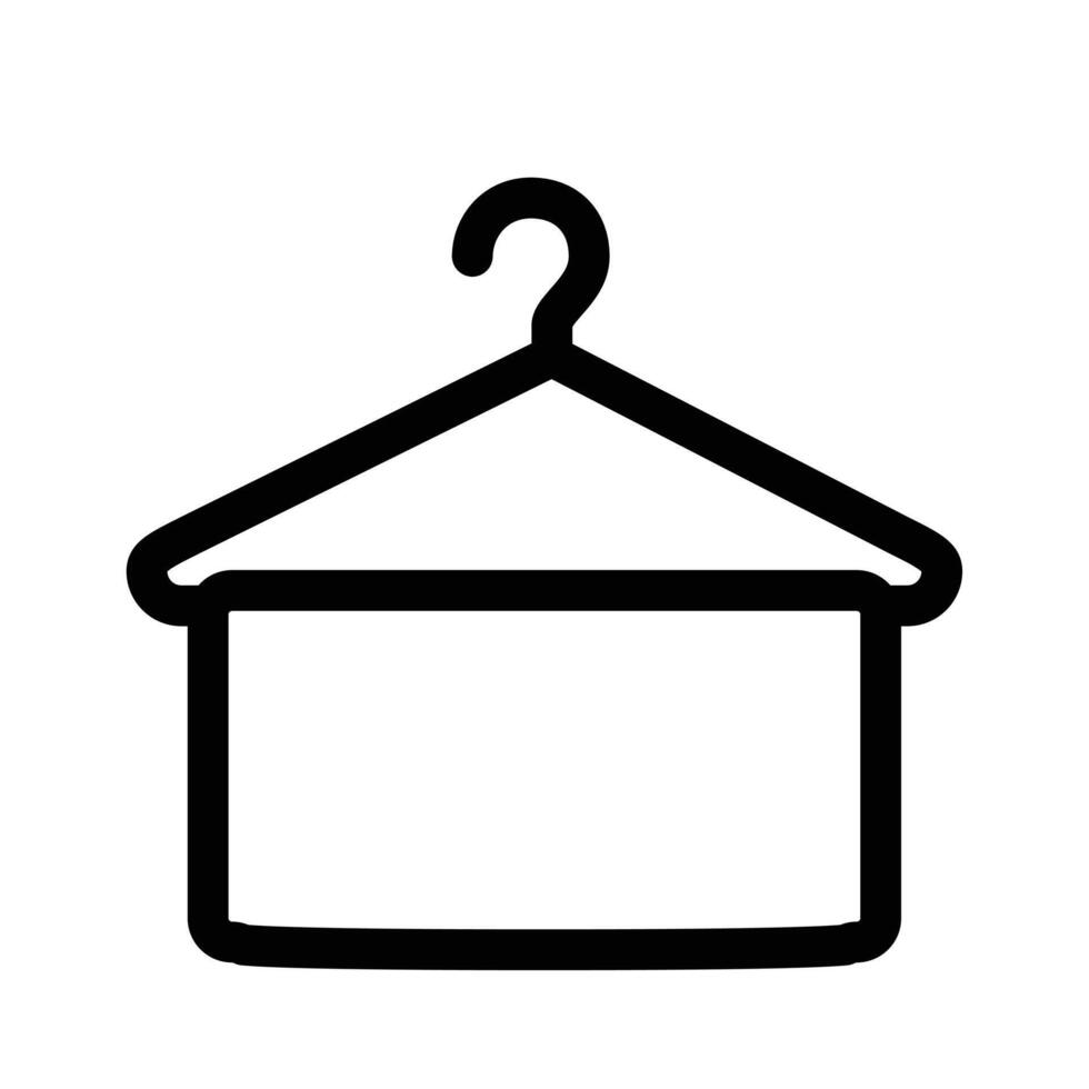 towel icon design in filled and outlined style vector