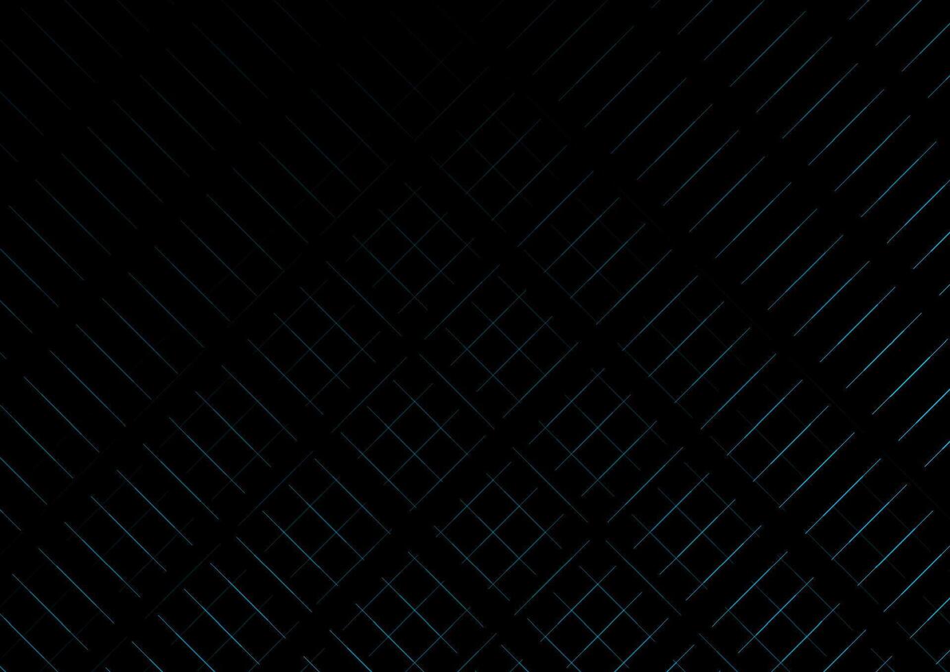 Blue minimal geometrical lines abstract futuristic tech background vector