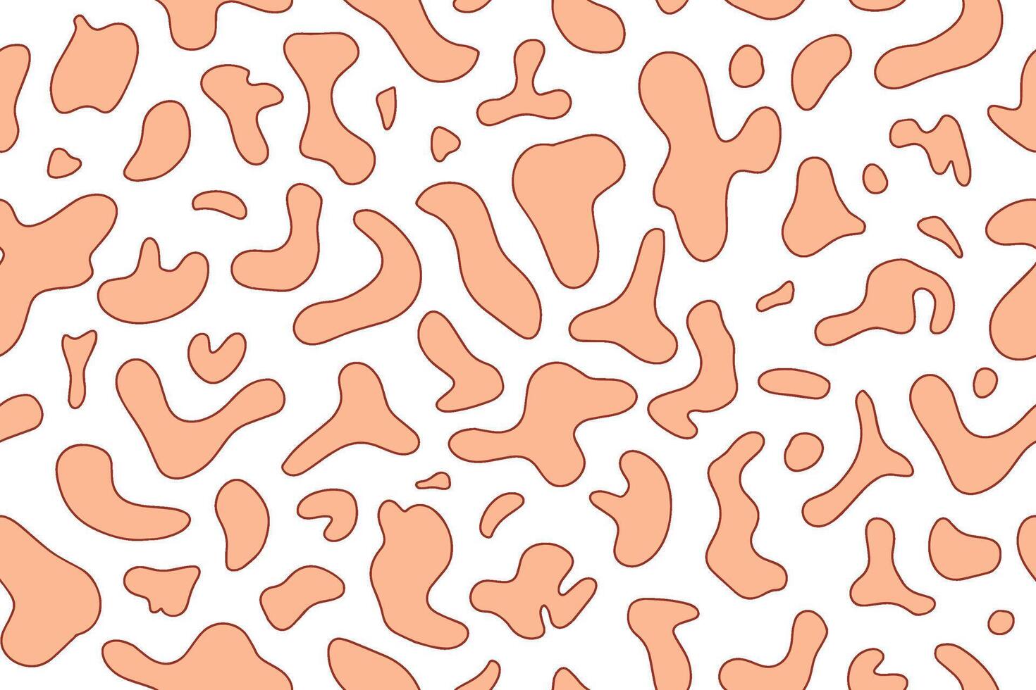 Seamless pattern of colored spots of organic liquid. Abstract spots. Flat design, . illustration. illustration vector
