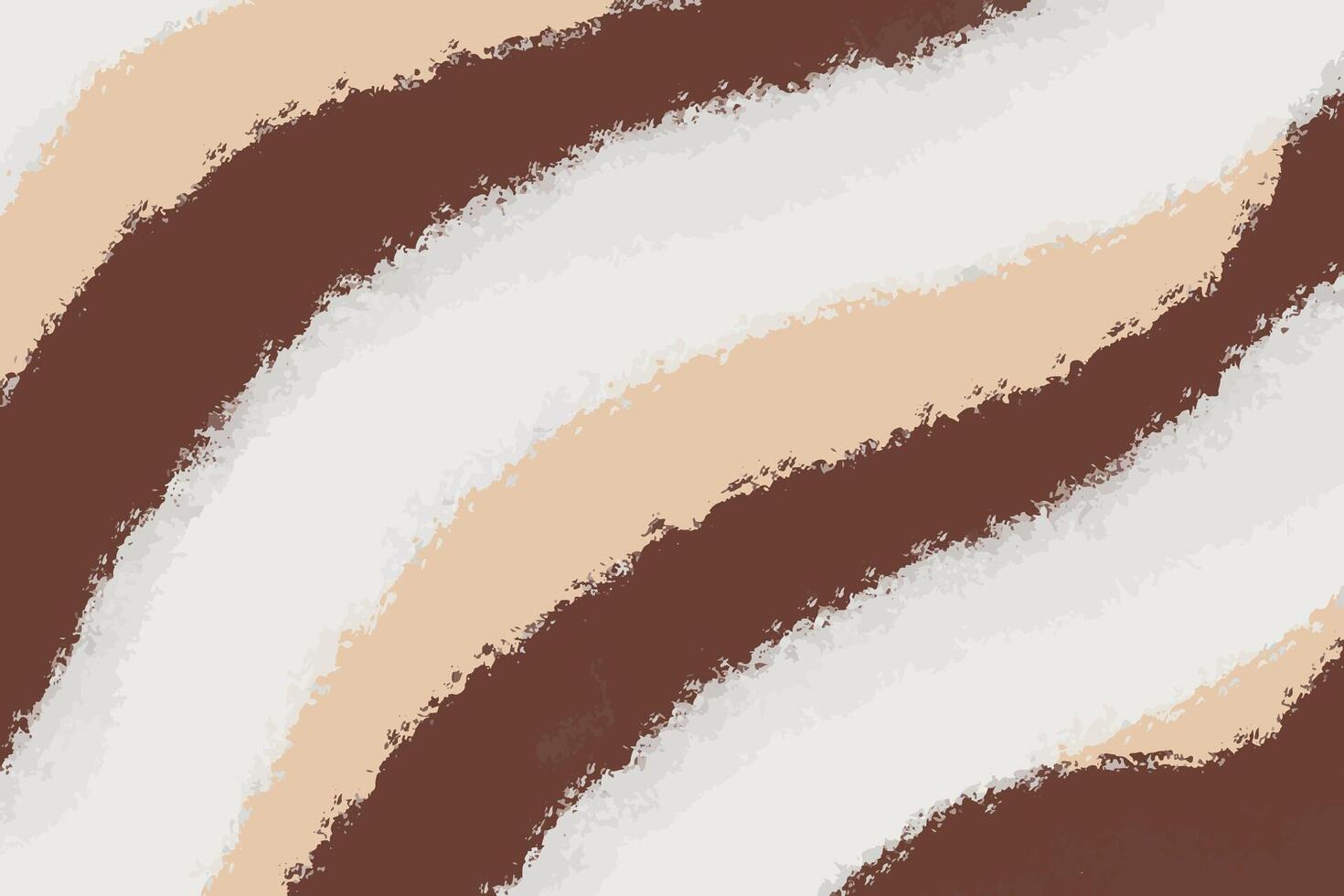 Summer beige brown tones, summer sand bomb, watercolor graphic background. Brush stroke drawing. Blurred smooth transitions of tones. Abstract beige wallpaper. vector