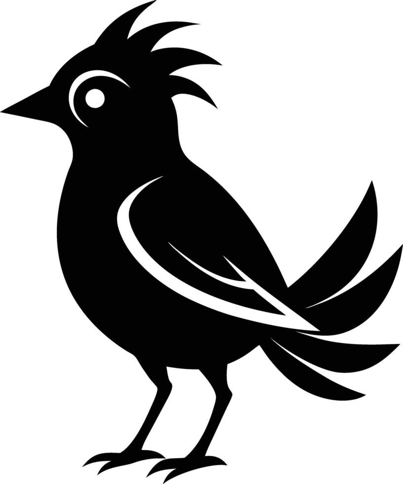Bird Art Silhouette illustration vector