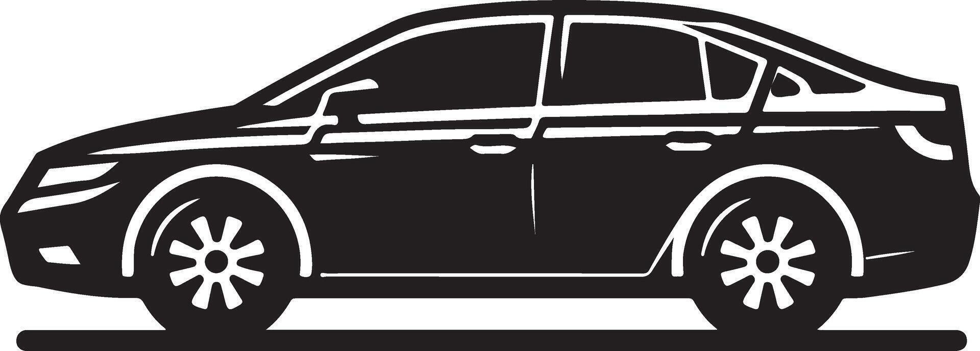 Art and Illustration of a car image vector