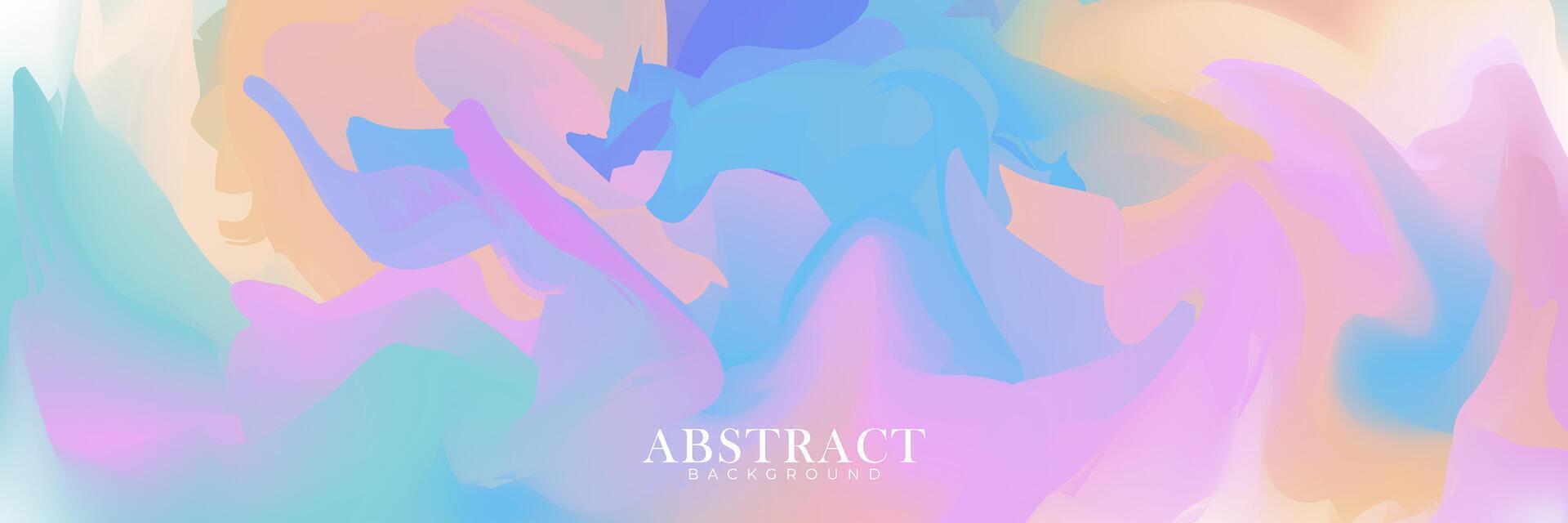 Abstract Pastel Background Design vector