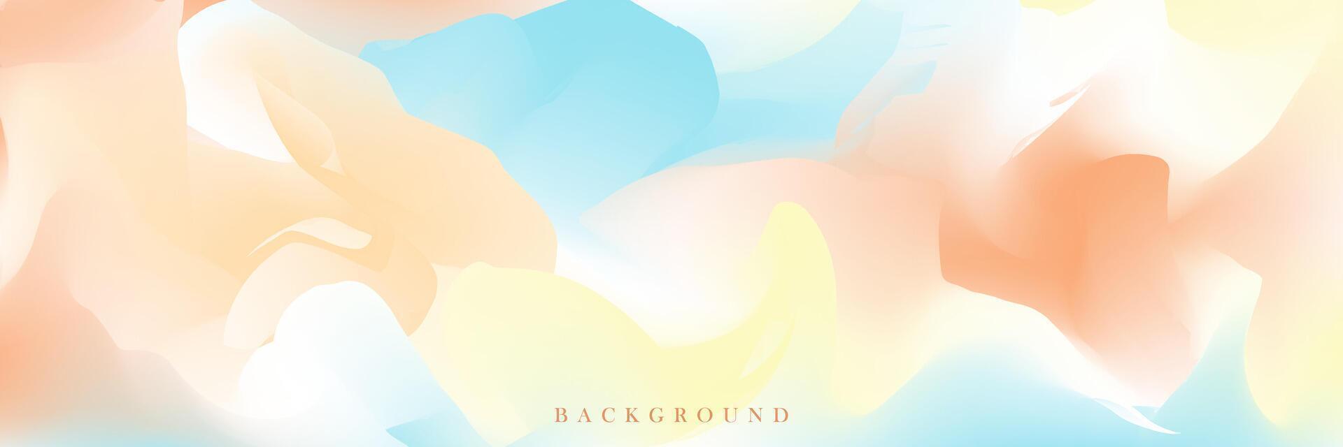 Abstract Pastel Background Design vector