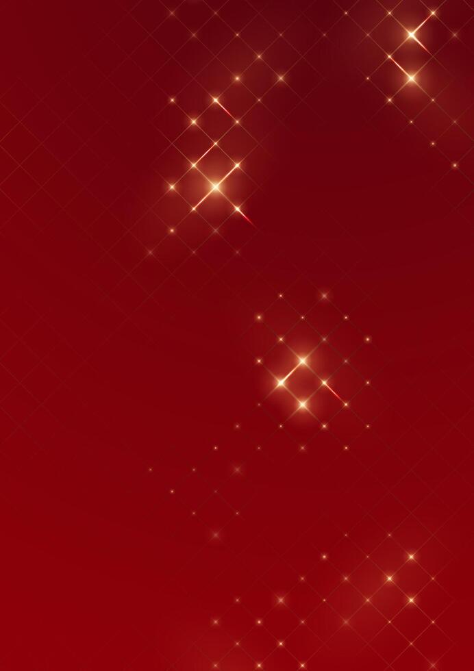 Abstract background design, red geometric element design, modern vector