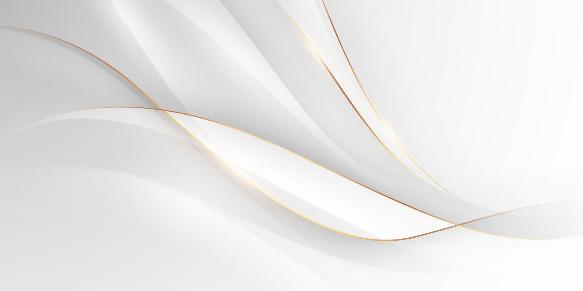White abstract background with elegant illustration. vector