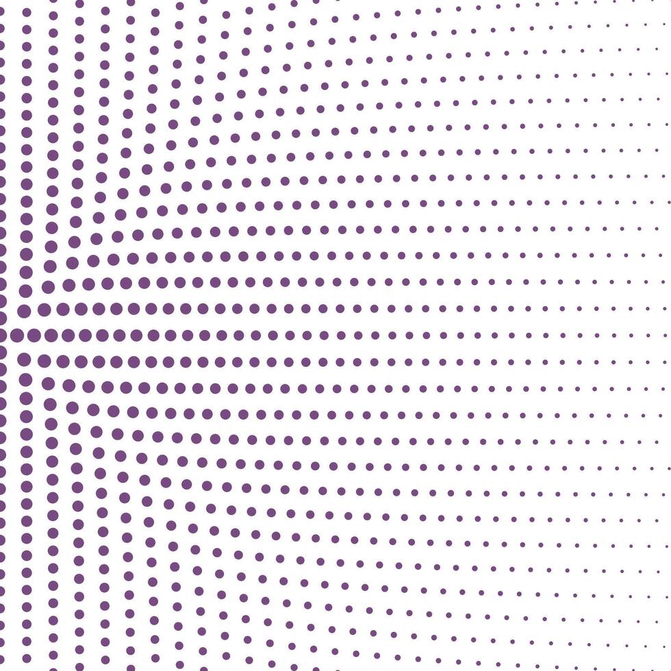 Halftone circle pattern background design - graphic vector