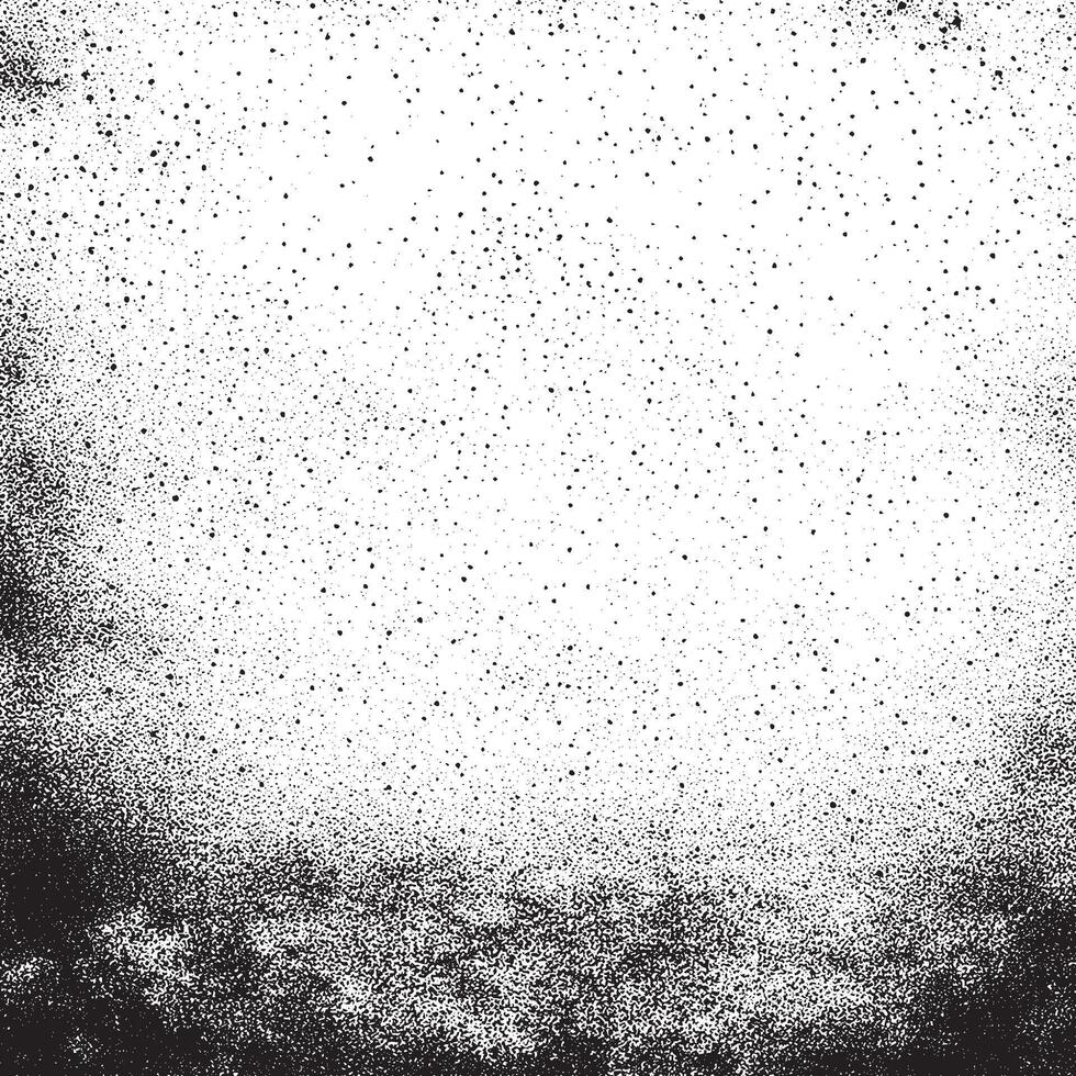 Abstract noise small particles debris and dust distressed uneven background grunge texture overlay with rough and fine grains isolated on white background vector