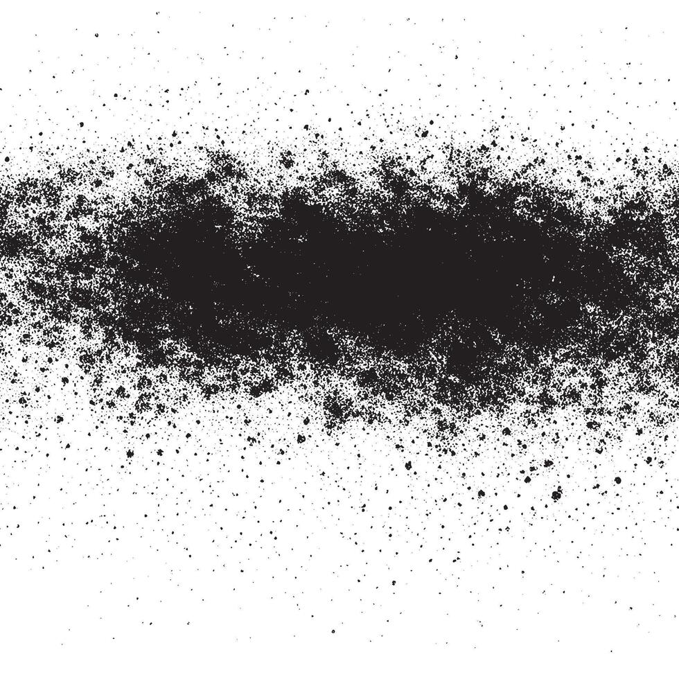 Abstract noise small particles debris and dust distressed uneven background grunge texture overlay with rough and fine grains isolated on white background vector