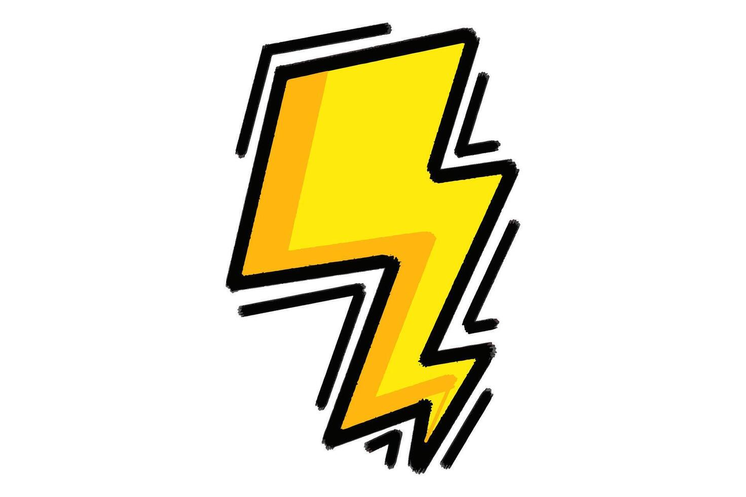 Electrical Icon Button Sign vector