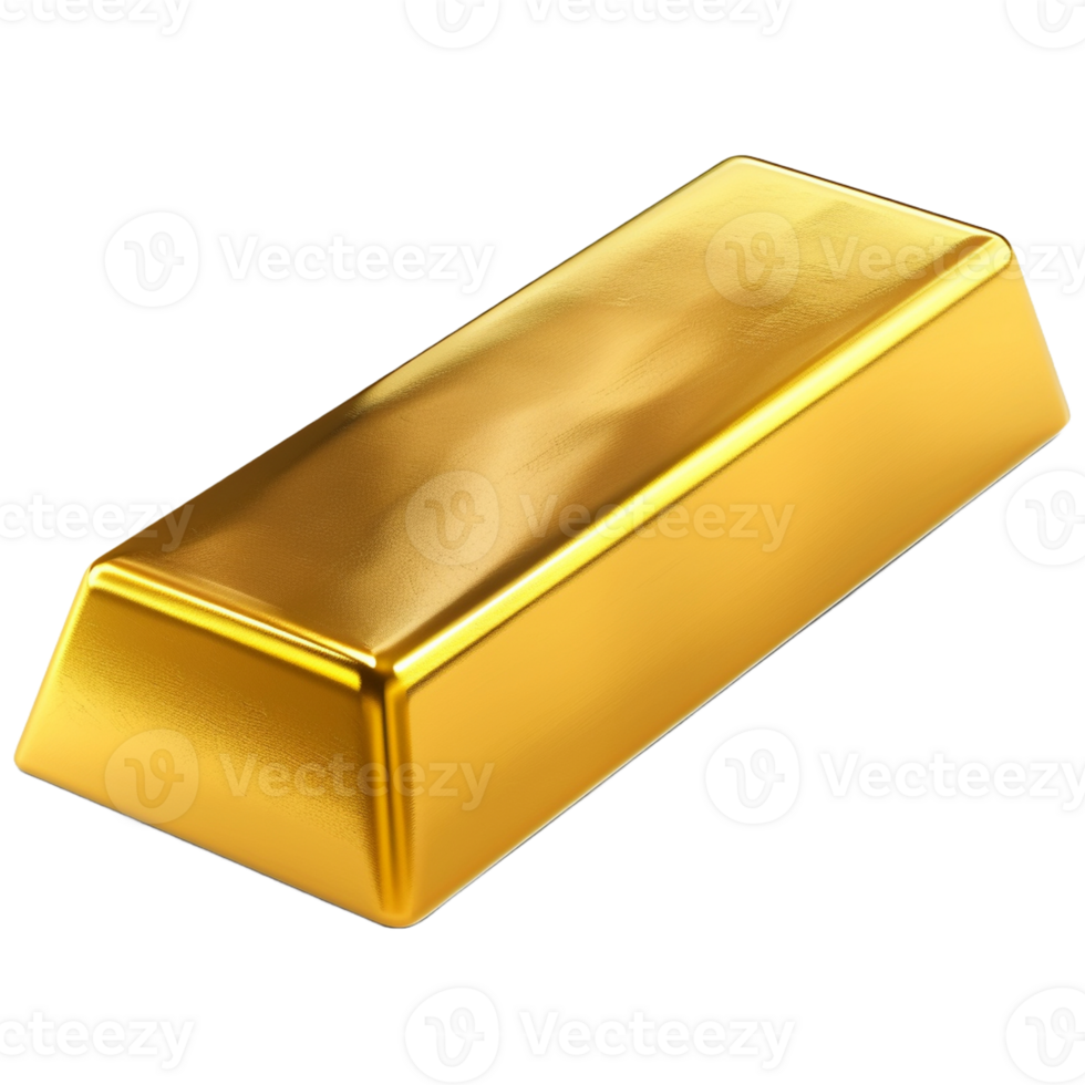 Gold bars. 3d gold bars png
