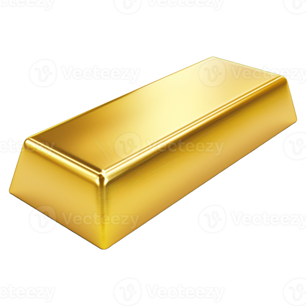 oro barras. 3d oro barras png