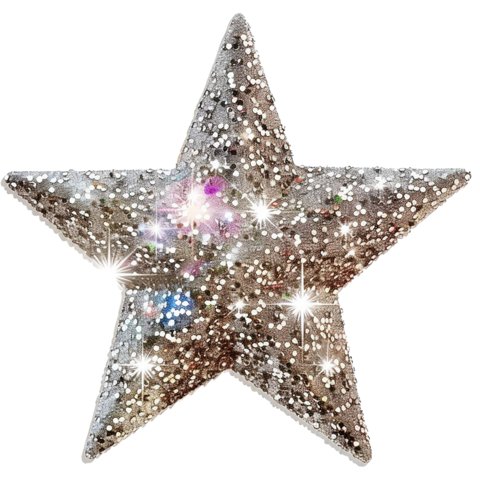 diamond star. sparkling star png