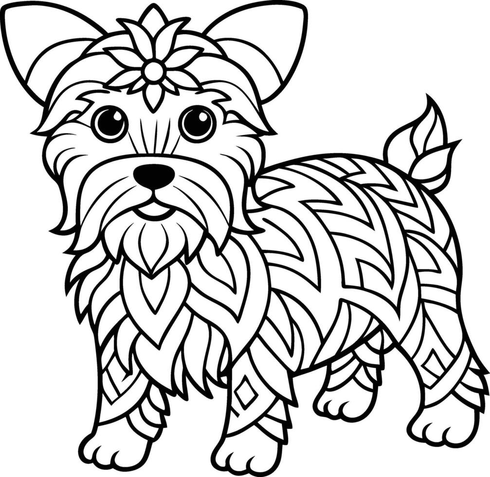 Mandala Coloring Pages for Stress Relief for kids and adults vector