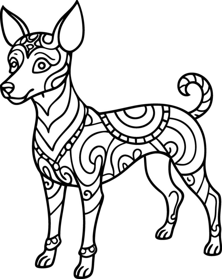 Mandala Coloring Pages for Stress Relief for kids and adults vector