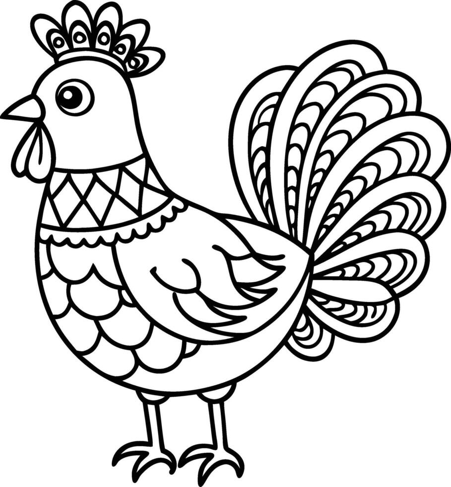 mandala coloring pages vector