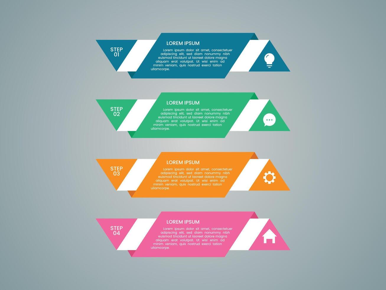 Modern infographic design. Can be used for workflow layout, diagram, banner, web design. illustration vector