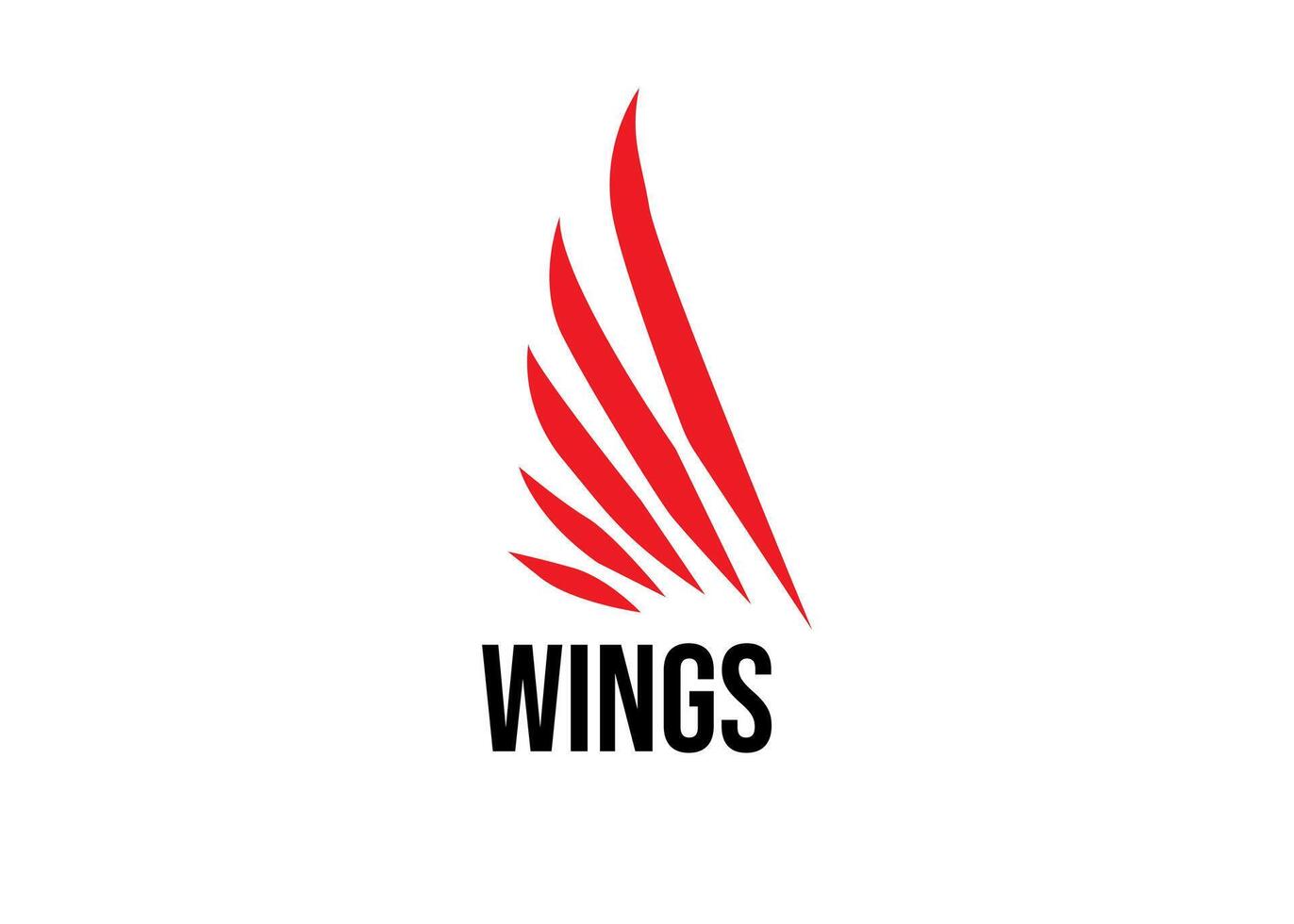 W Logo, Wings or Wing Logo, with letter W, elegant, luxury and adventurous style, for business or company, fly vector