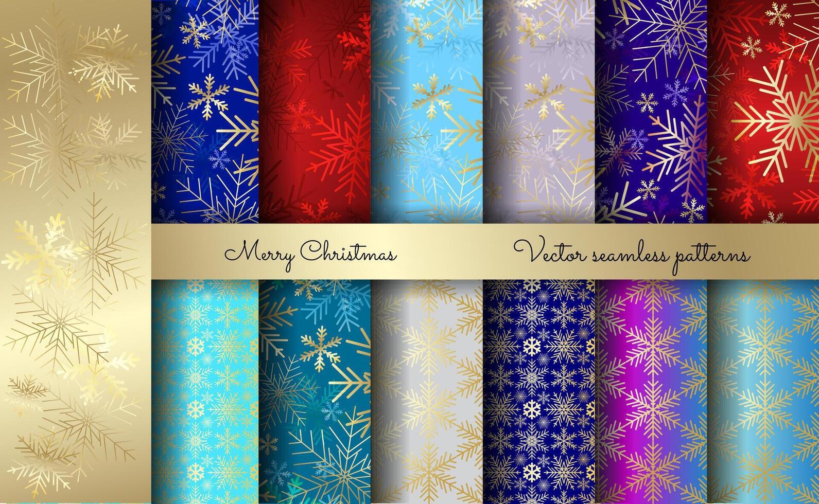 Patterns set template vector