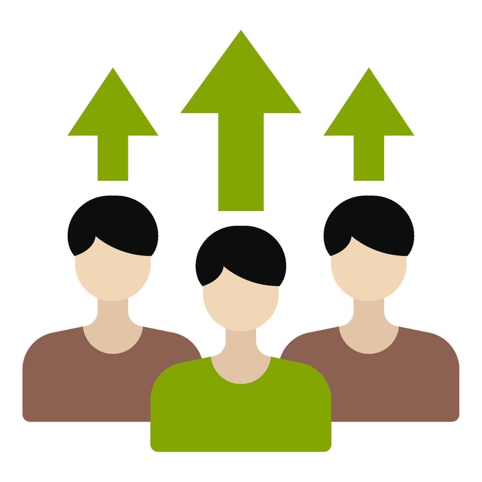 Growth icon for web, app, infographic, etc vector