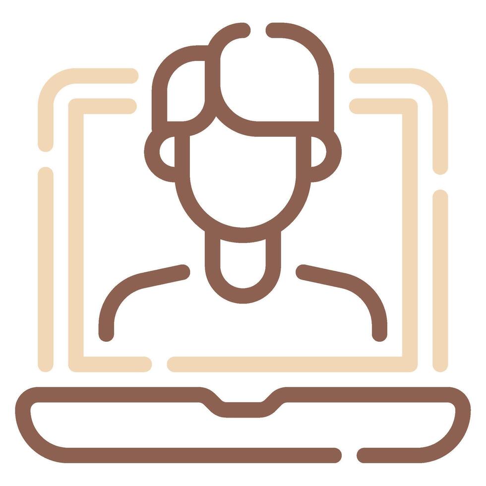 Tutor icon for web, app, infographic, etc vector