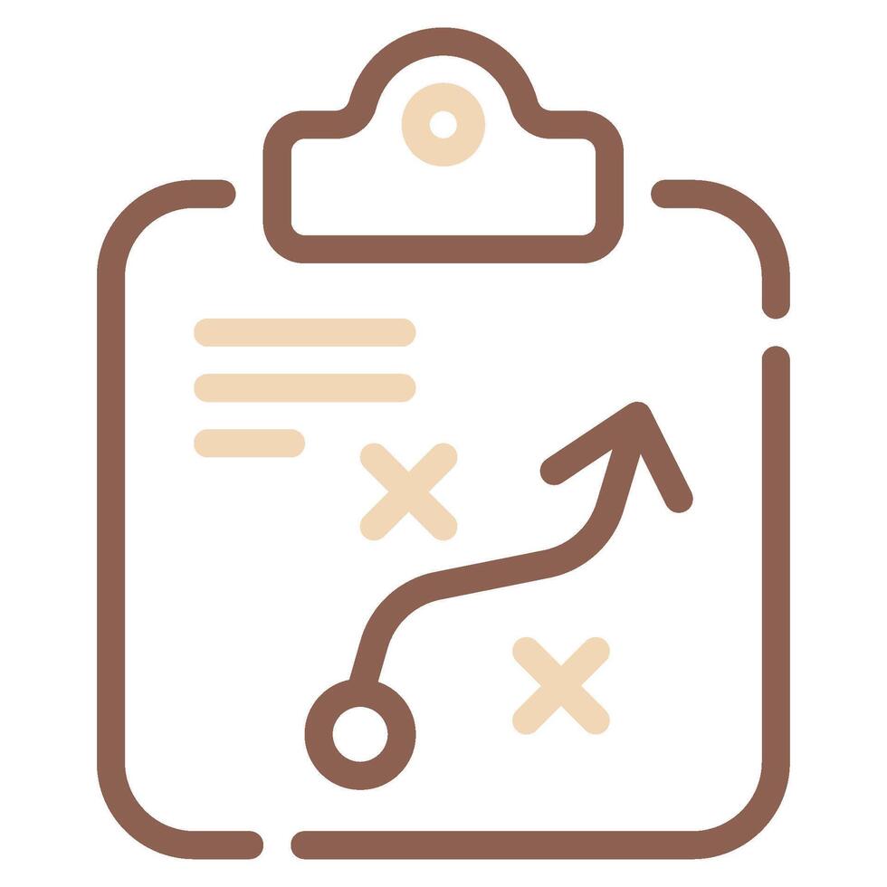 Strategy icon for web, app, infographic, etc vector