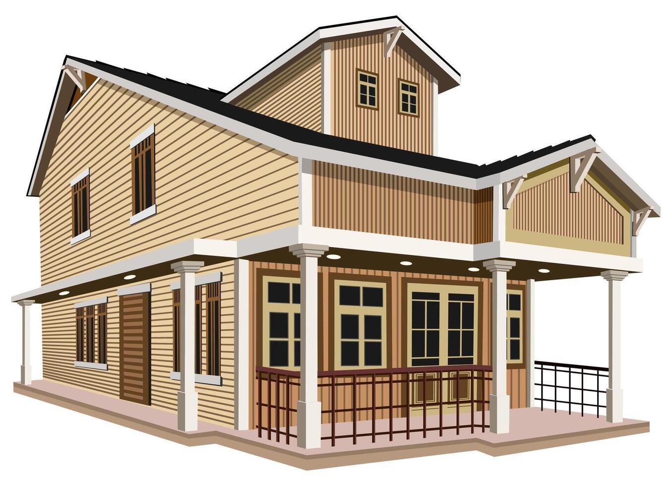 based house design images vector