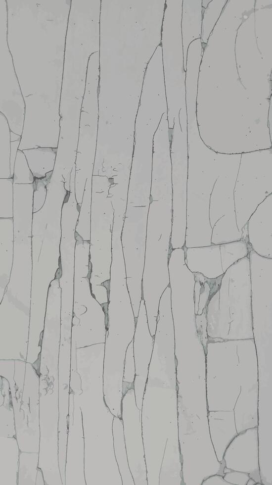 Texture with cracks of old paint. . vector