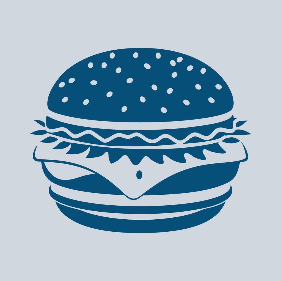 Hamburger Editable Graphics Design vector