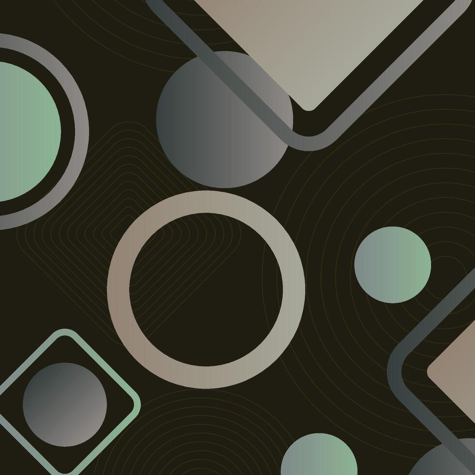 Gradient geometric on background. vector