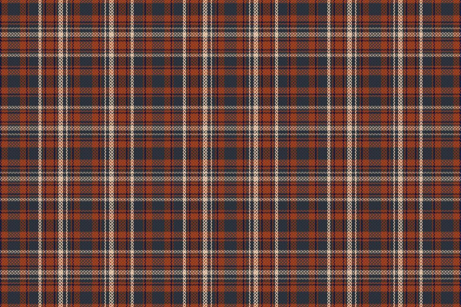 Tartan plaid pattern with texture. vector