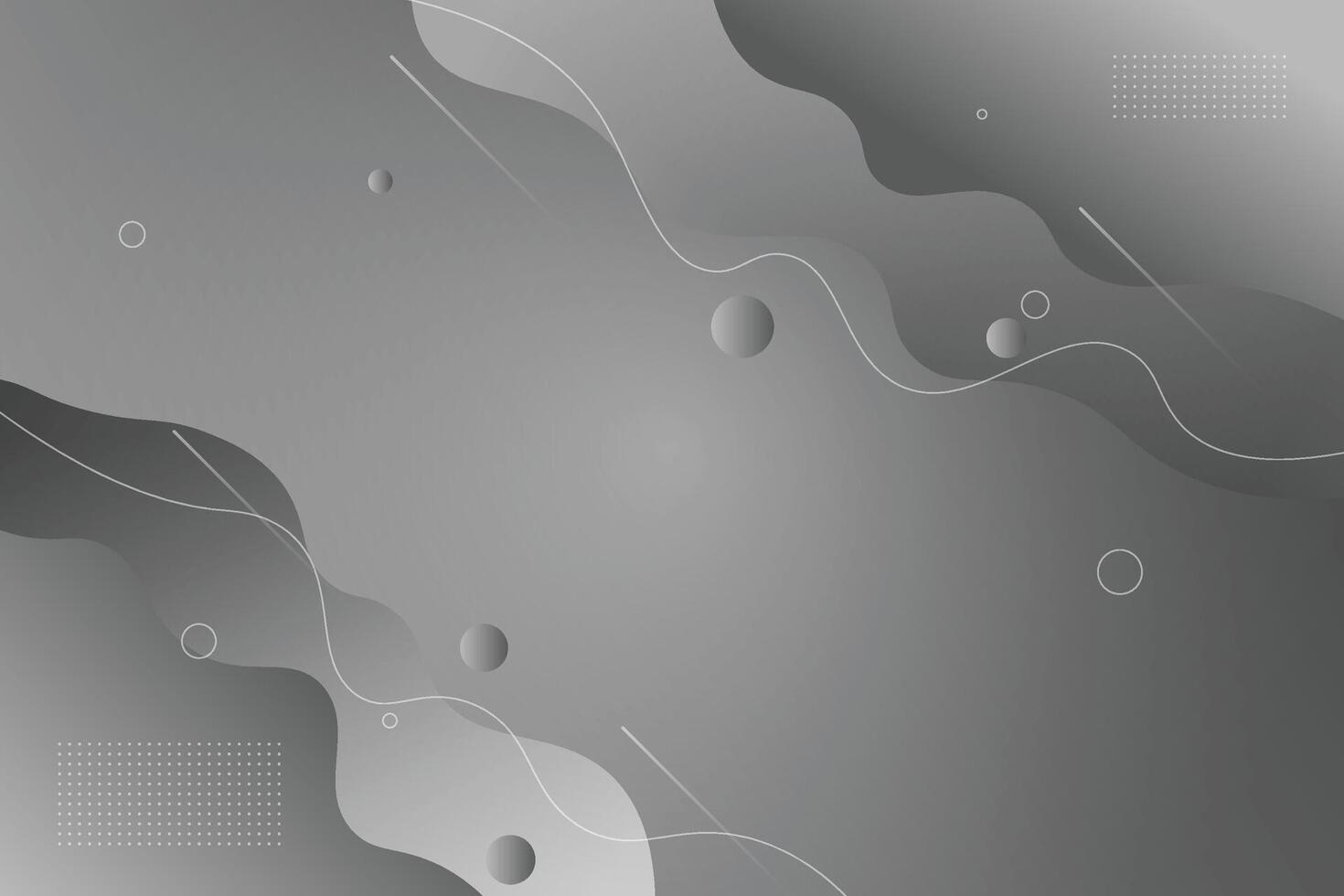 Gradient fluid with wave shape background. vector