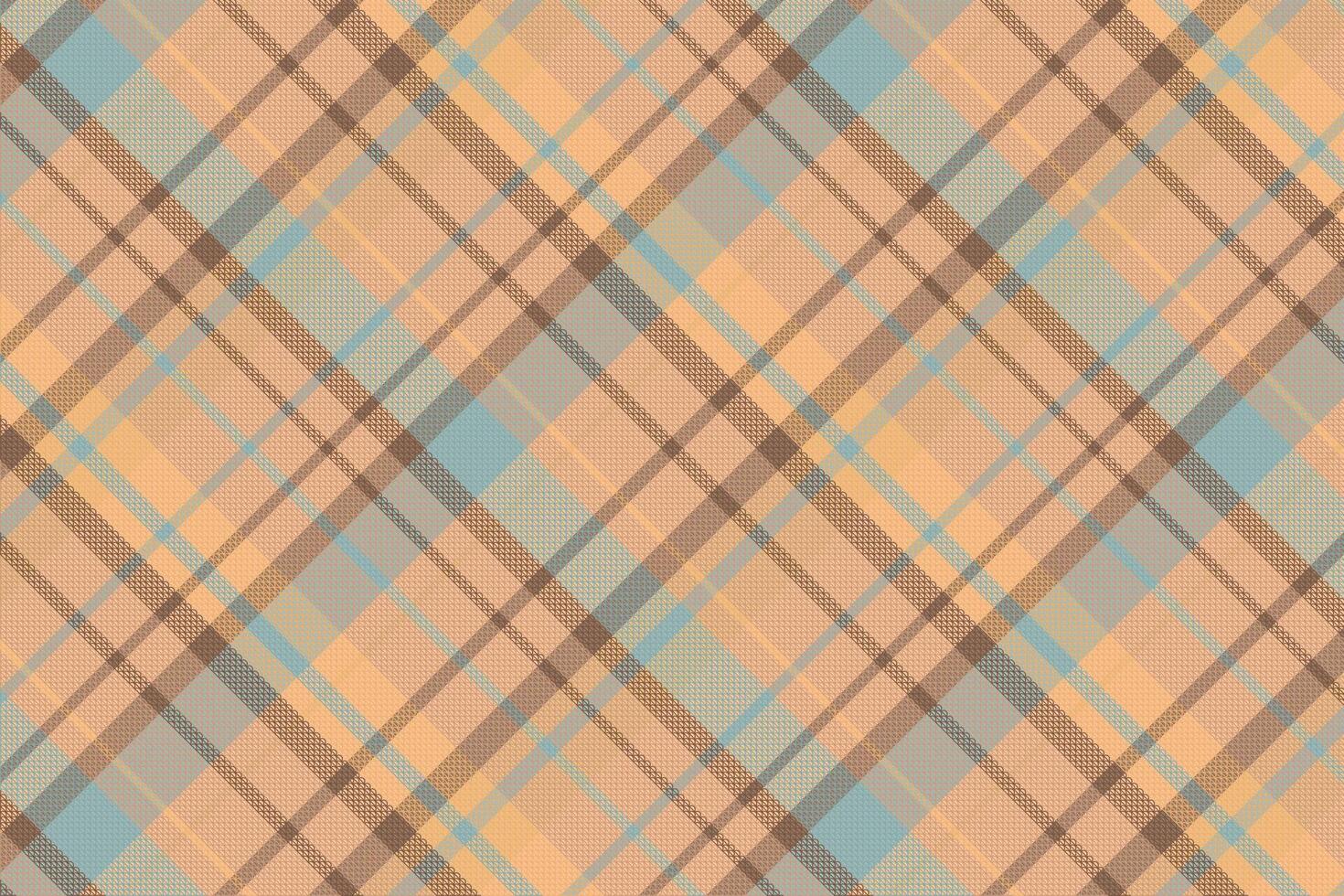 Tartan plaid pattern with texture. vector