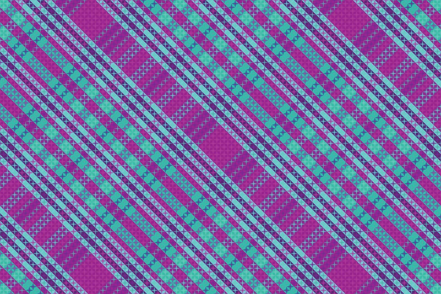 Tartan plaid pattern with texture. vector