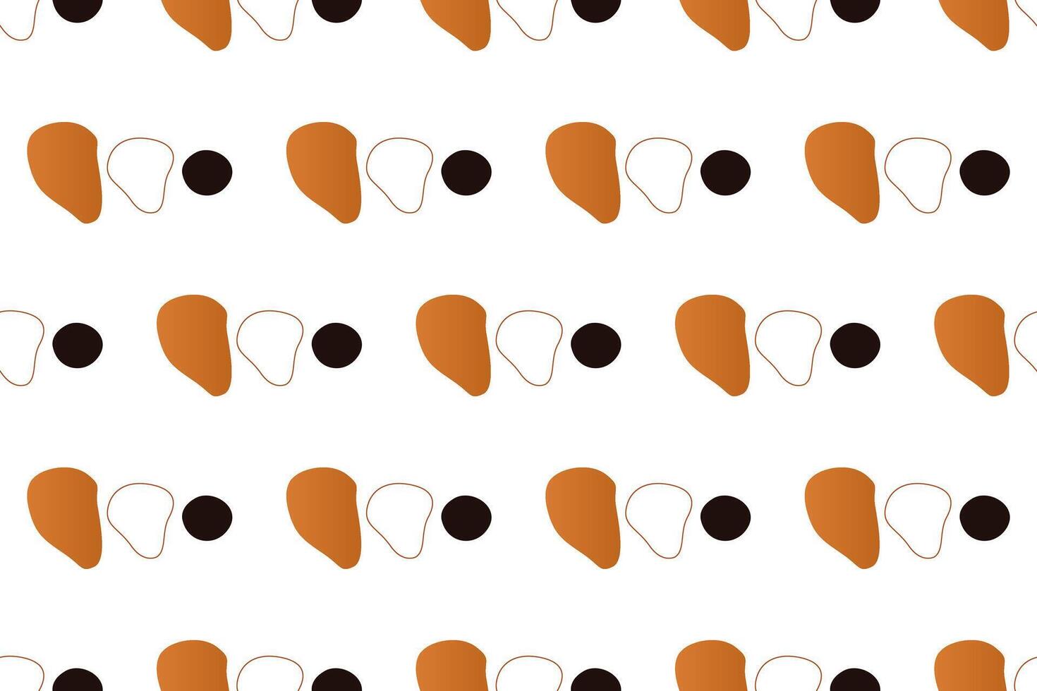 Abstract boho seamless pattern background illustration vector