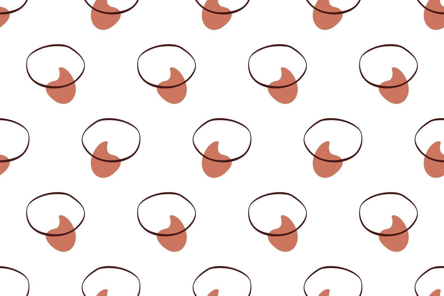 Abstract boho seamless pattern background illustration vector