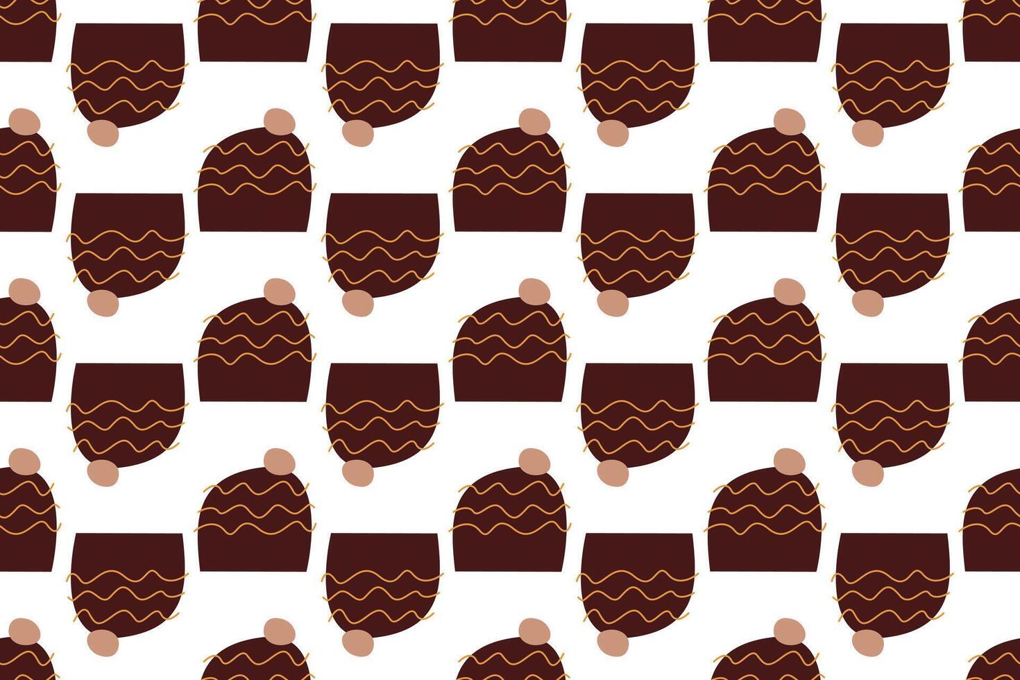 Abstract boho seamless pattern background illustration vector