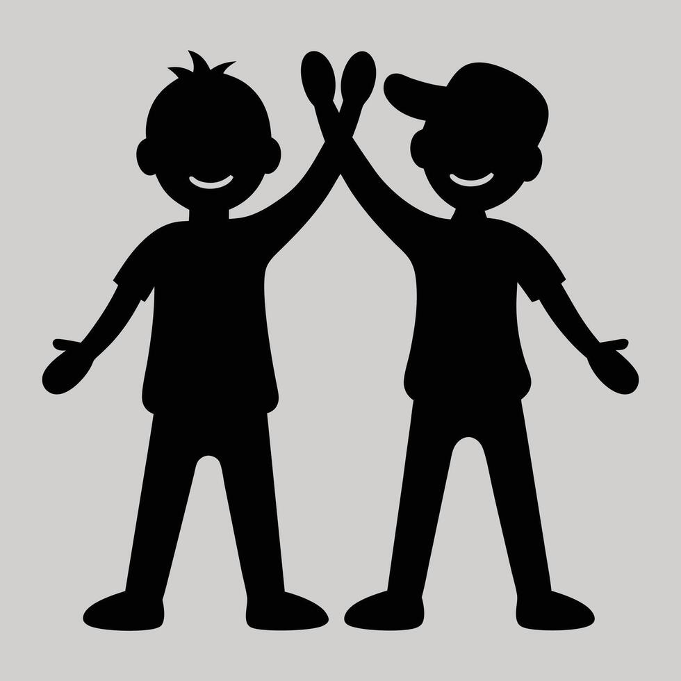 Happy Friendship Day Printable Graphics Design vector