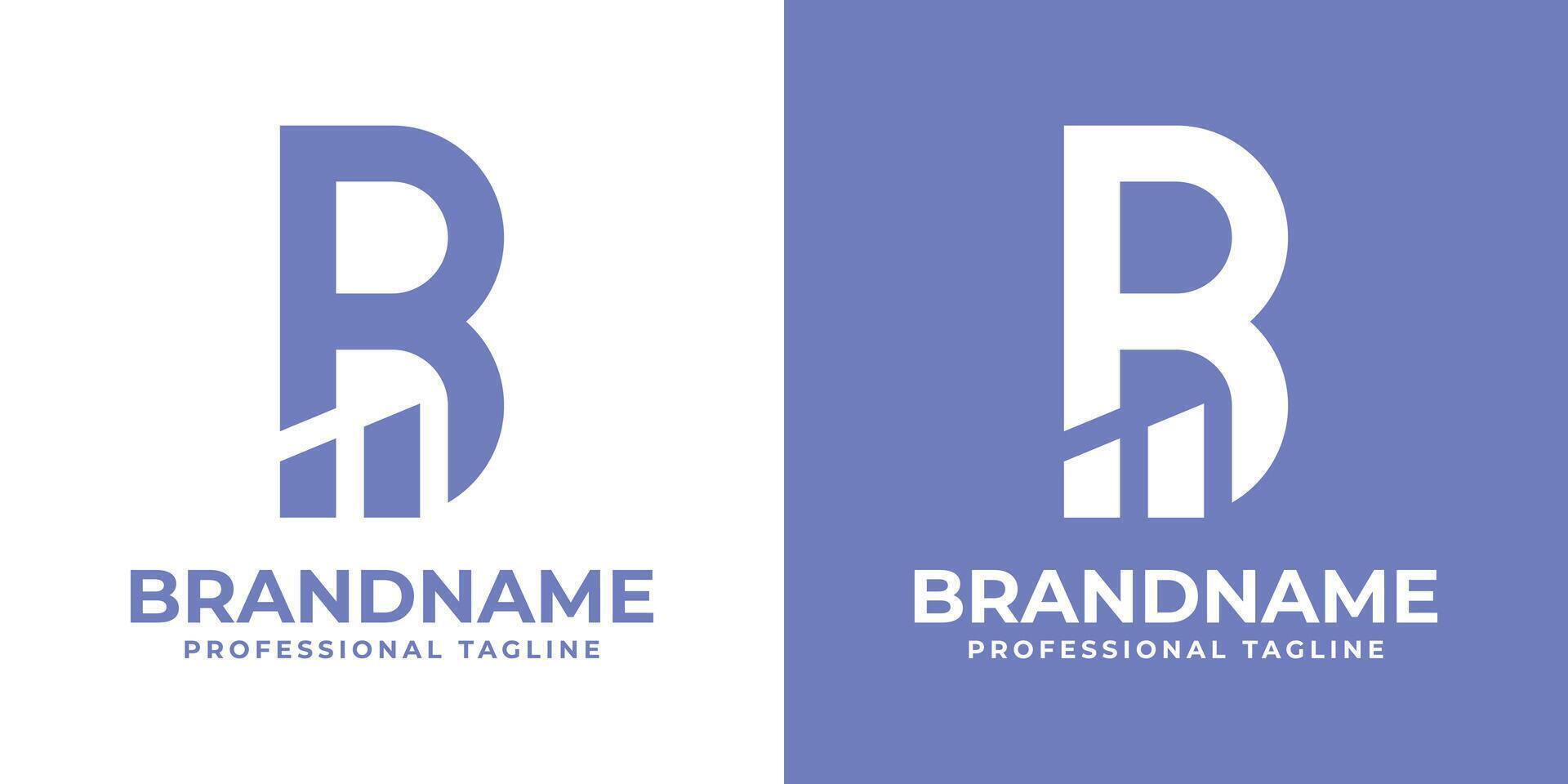 Letter B Financial Logo, Ideal for Wealth Management Services vector