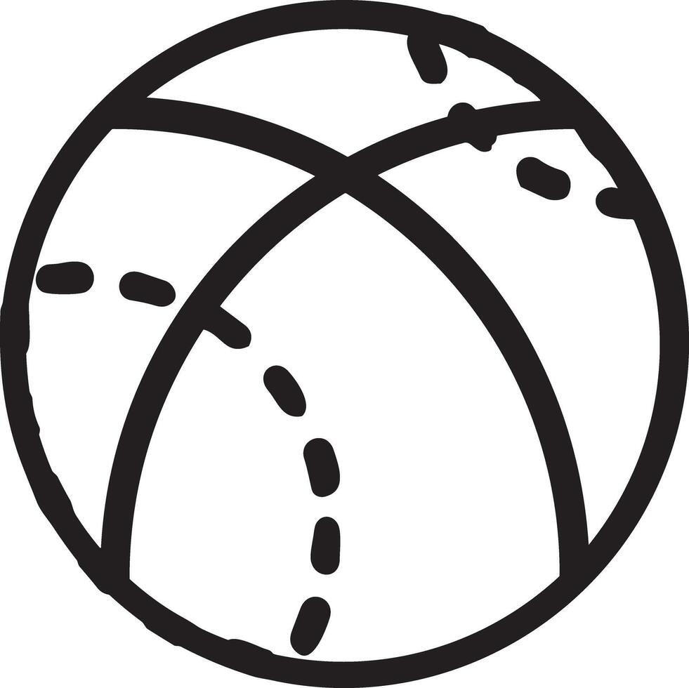 Ball icon symbol image vector