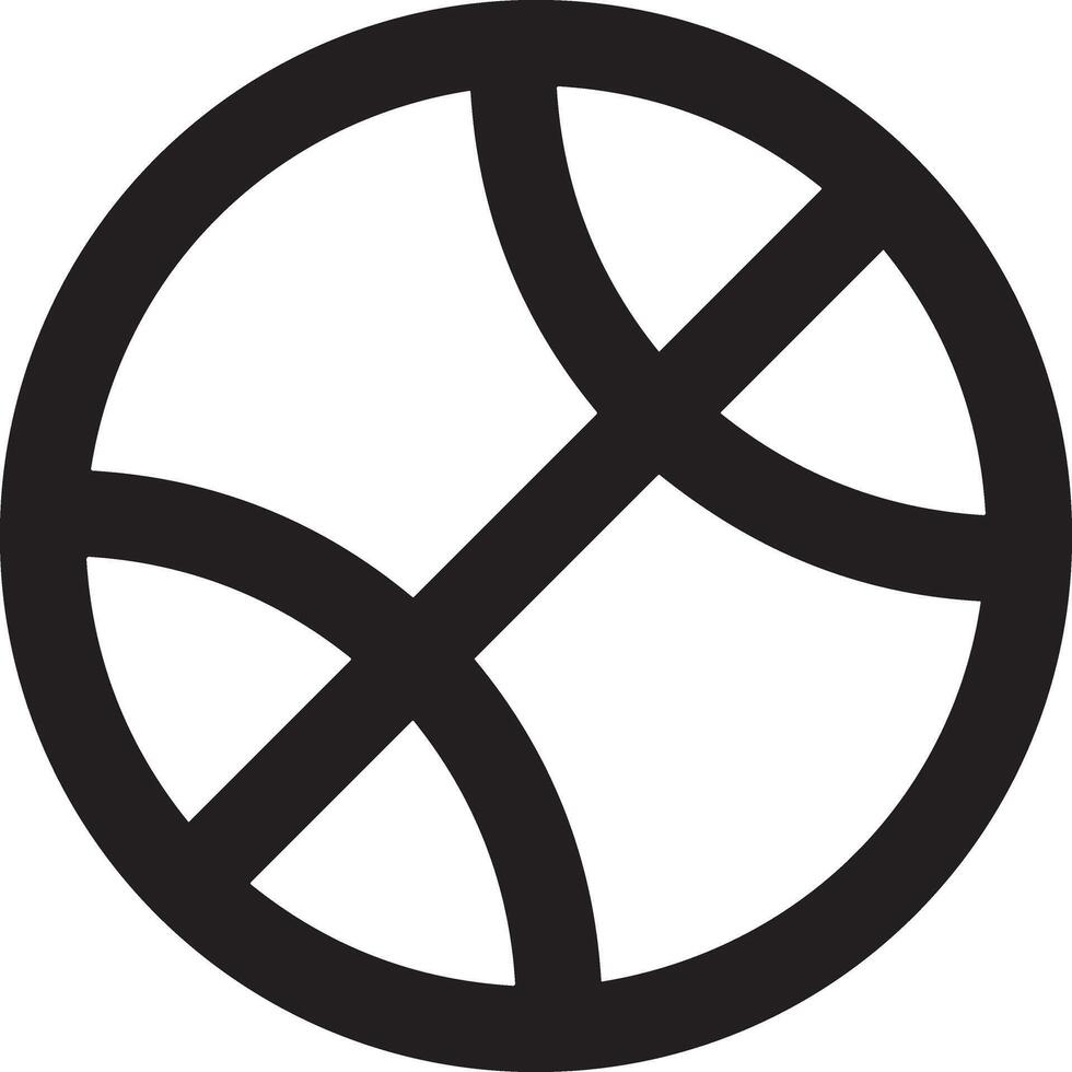 Ball icon symbol image vector